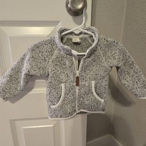 H&M Gray Fleece Sweater